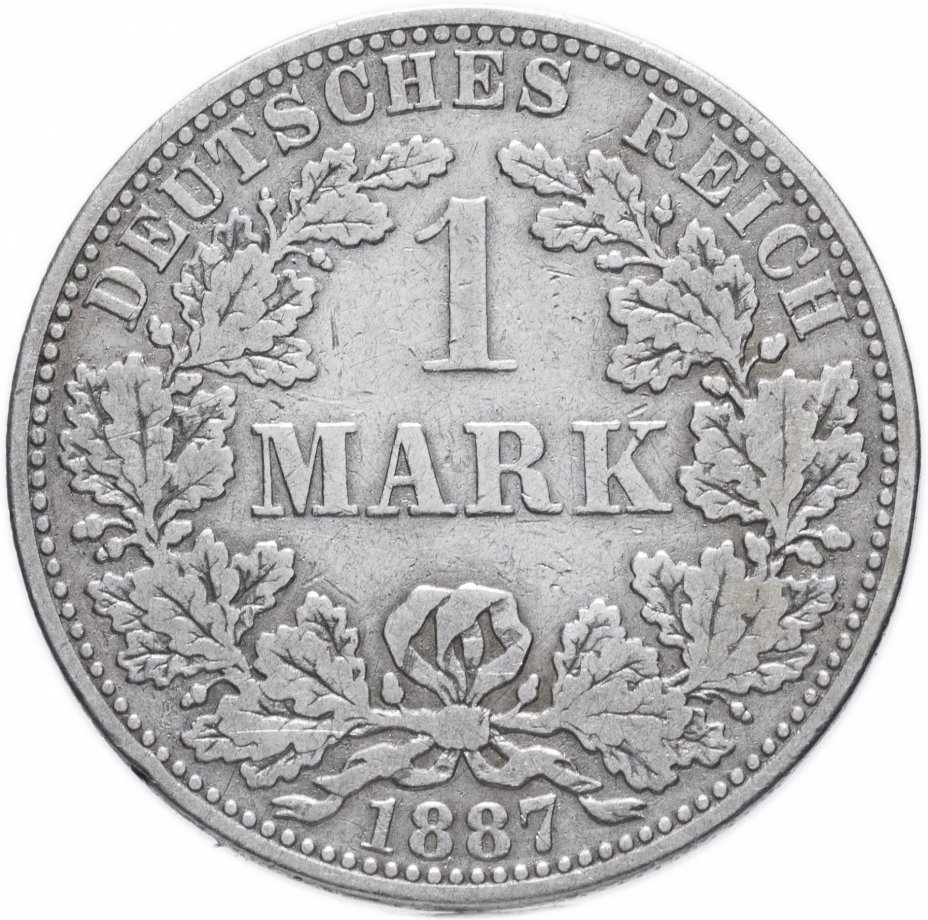 купить Германия (Германская Империя) 1 марка 1887 "А"