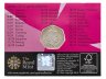 Купить Великобритания 50 пенсов (pence) 2011 "XXX летние Олимпийские Игры, Лондон 2012 - Лёгкая атлетика" в буклете