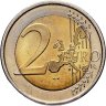 Купить Люксембург 2 евро 2005 "50 лет великому герцогу Анри Нассау, 100 лет со дня смерти великого герцога Адольфа"