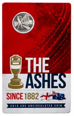 купить Австралия 20 центов 2013 "Крикет. Кубок Эшес" в блистере