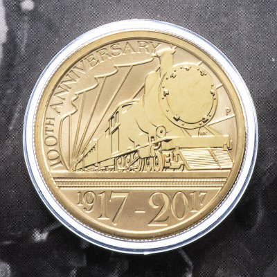 купить Австралия 1 доллар (dollar) 2017 "100 лет Транс-Австралийской железной дороге" (в конверте с маркой)