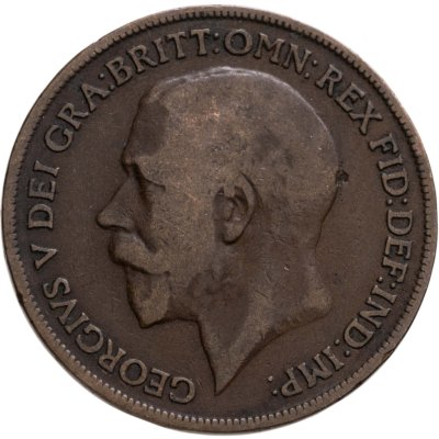 купить Великобритания 1 пенни (penny) 1911-1930, случайный год