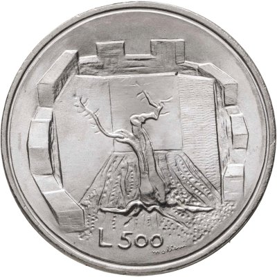 купить Сан-Марино 500 лир (lire) 1976 "Республика"