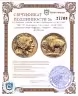 Купить США 50 долларов (dollars) 2013 UNC  Американский буффало (бизон) (American Buffalo)