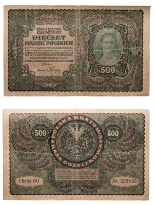 купить Польша 500 марок 1919