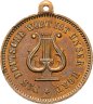 Купить Германия, Ансбах медаль 1883 "6-й Федеральный фестиваль певцов в Ансбахе"