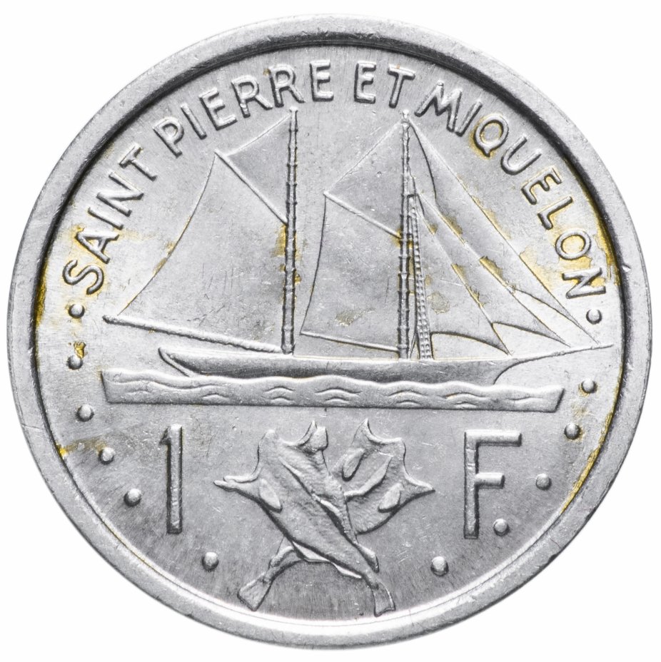 купить Сен-Пьер и Микелон (заморское сообщество Франции) 1 франк 1948