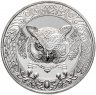 Купить Казахстан 100 тенге 2019 "Культовые животные – тотемы кочевников. Филин (сова)" в блистере