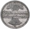 Купить Германия (Веймарская республика) 50 пфеннигов (pfennig) 1920 А знак монетного двора "А" — Берлин