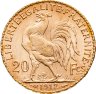 Купить Франция 20 франков (francs) 1912 UNC