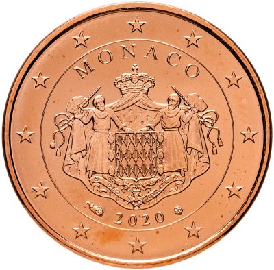 купить Монако 5 центов (cents) 2020