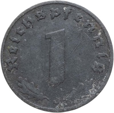 купить Германия, Третий Рейх 1 рейхспфенниг 1941 "J"