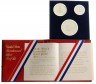 Купить Набор 200 лет независимости США 1976 (3 монеты, серебро 400 пробы) с сертификатом