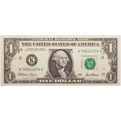 купить США 1 доллар 2001 (Pick 509) K-Даллас "FW" (Fort Worth)