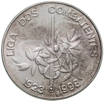 купить Португалия 1000 эскудо (escudos) 1998 "75-летие Лиге Ветеранов боевых действий"