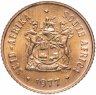Купить ЮАР 1 цент (cent) 1977