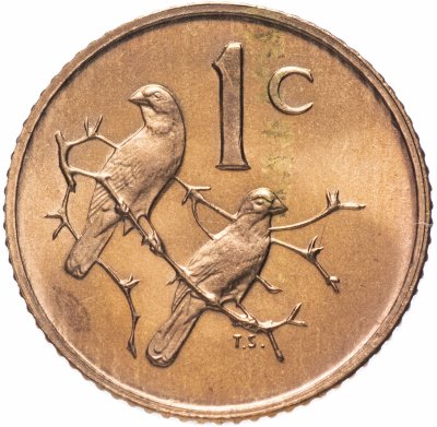 Купить ЮАР 1 цент (cent) 1977
