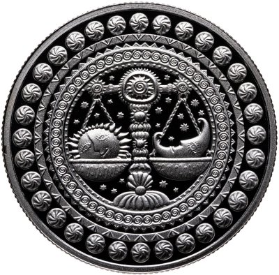 купить Беларусь 1 рубль 2009 "Знаки зодиака - Весы"