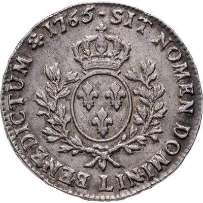 купить Франция 1 экю (ecu) 1765 Людовик XV