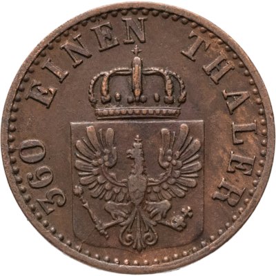 купить Германия, Пруссия 1 пфенниг 1871