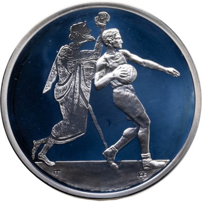 купить Греция 10 евро 2004 Proof "XXVIII летние Олимпийские Игры, Афины 2004 - Гандбол"