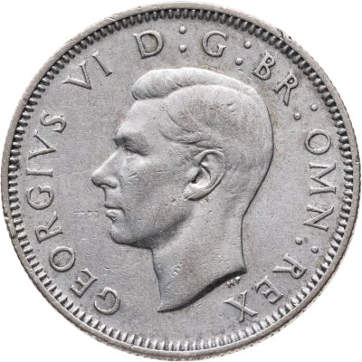 купить Великобритания 1 шиллинг (shilling) 1946 Английский шиллинг - лев, стоящий на короне