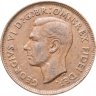 Купить Австралия 1/2 пенни (penny) 1951 Точка после "PENNY"