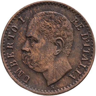 купить Италия 1 чентезимо (centesimo) 1896