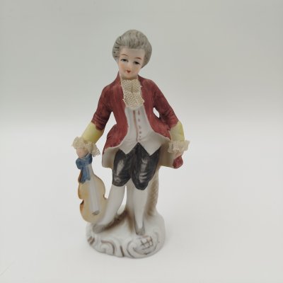 купить Статуэтка "Скрипач", бисквит, роспись, Европа, 1980-2000 гг.