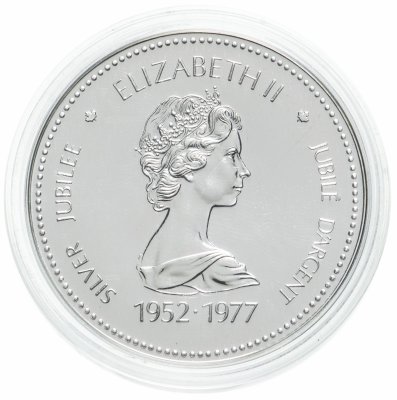 Купить Канада 1 доллар 1977 "25 лет коронации Елизаветы II"