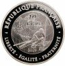 Купить Франция 10 евро 2009 "Горнолыжный спорт" в капсуле и футляре с сертификатом
