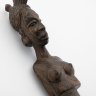 Купить Нож для писем, дерево, резьба, шлифовка, Африка, 1980-2000 гг.