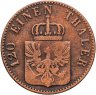 Купить Германия, Пруссия 3 пфеннига  1849