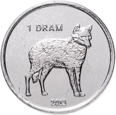 Купить Нагорный Карабах 1 драм 2013 "Волк"