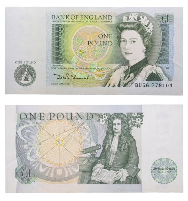 купить Англия 1 фунт 1981-1984 (Pick 377b)