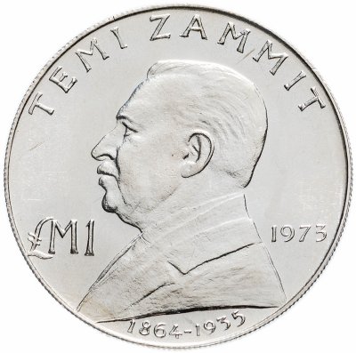купить Мальта 1 лира (lira) 1973 "Темистоклес Заммит"