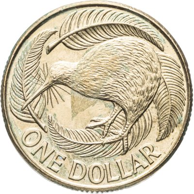купить Новая Зеландия 1 доллар (dollar) 1990