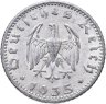 Купить Германия, Третий рейх 50 рейхспфеннигов 1935, знак монетного двора "A" — Берлин