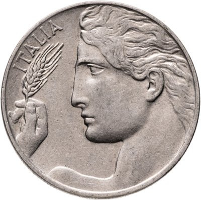 купить Италия 20 чентезимо (centesimi) 1922