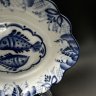 Купить Набор из двух сервировочных блюд "Рыбы", фарфор, роспись, Объединение «Гжель», СССР, 1986-1991 гг.