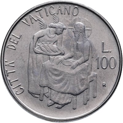 купить Ватикан 100 лир (lire) 1981