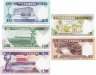 Купить Замбия набор банкнот 1980 -1988 (5 штук) 2, 5, 10, 20, 50 квача