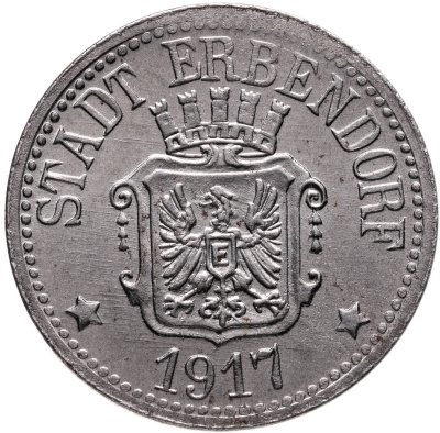 купить Германия, Эрбендорф 10 пфеннигов 1917