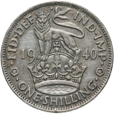 купить Великобритания 1 шиллинг 1940
