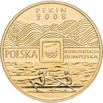 купить Польша 2 злотых 2008 "XXIX Летние Олимпийские Игры, Пекин 2008"