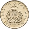 Купить Сан-Марино 20 лир (lire) 1987 "15 лет возобновлению чеканки монет"