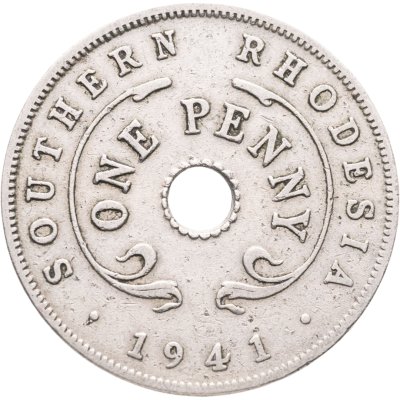 купить Южная Родезия 1 пенни (penny) 1941