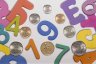Купить Набор из 7-и разменных монет Центрального банка РФ 2008 СПМД с жетоном СПМД "С днем рождения", в буклете