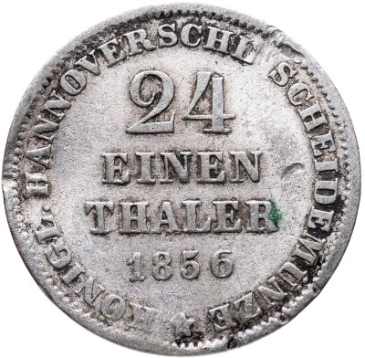купить Германия (Ганновер) 1/24 талера 1856