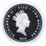 Купить Ниуэ 2 доллара 2010 "Легендарные паровозы - Летучий шотландец"